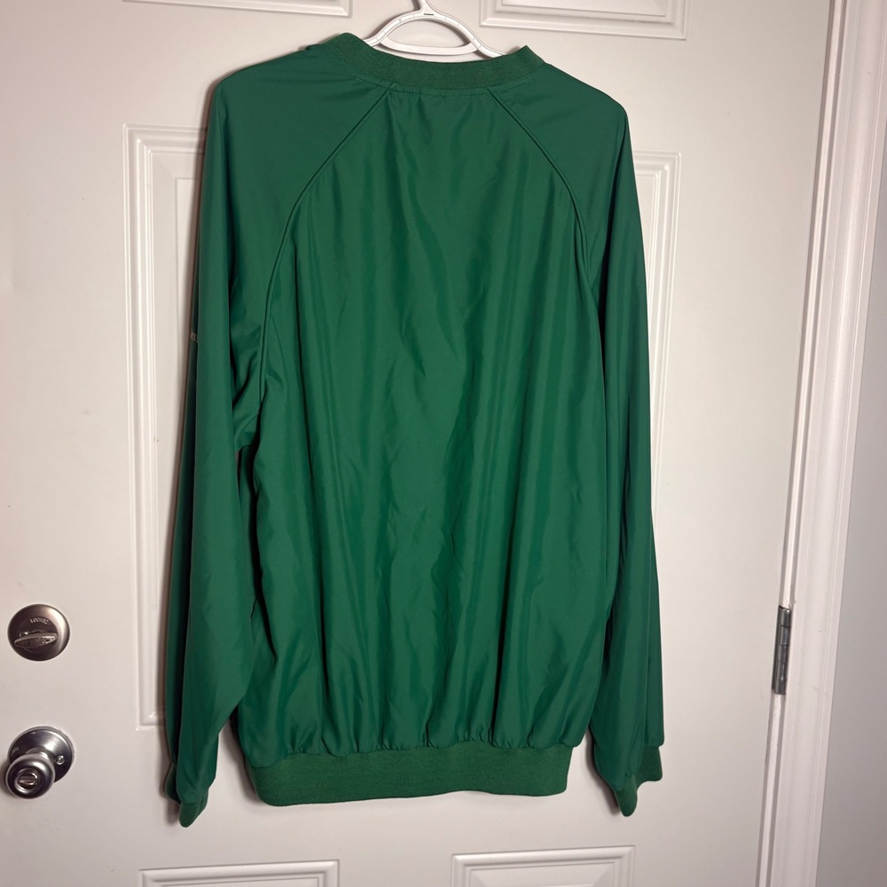 Vtg Masters Collection Golf Windshirt Green V-Neck Pullover XL Augusta National - Picture 6 of 10